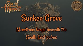 Monstrous Fangs Beneath The South East Palms  Sunken Grove  Sea Of Thieves Riddle Solution [upl. by Lali]