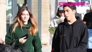 Thylane Blondeau Reveals The Proper Way To Say Her Name While Leaving Lunch With Samuel Bensoussan [upl. by Kask]