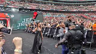 Jeff Jarrett Entrance AEW All In Wembley 2023 [upl. by Kenward]