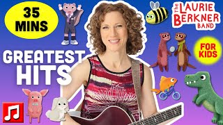 35 mins  quotWe Are The Dinosaursquot quotVictor Vitoquot and Other Laurie Berkner Greatest Hits [upl. by Aihsram984]