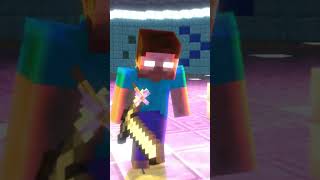 Dont make Herobrine Angry 😱🤯 shorts minecraft [upl. by Sissie562]