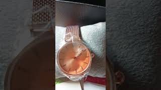 Unboxing Carlington royal analog watch subscribe meheboob music bollywood [upl. by Soinotna]