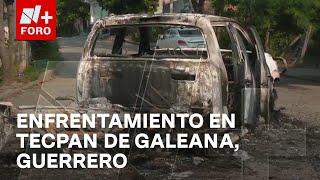 Enfrentamiento causa pánico en Tecpan de Galeana Guerrero  Las Noticias [upl. by Aihtnys]