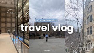 Yale University Campus Tour  Travel Vlog [upl. by Adnawyek367]