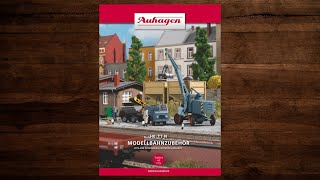 Auhagen Katalog 2022 – Modellbahn H0 TT N [upl. by Dracir]