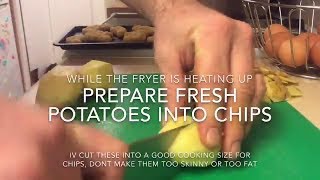 How to Cook Perfect Chips using a Deep Fat Fryer [upl. by Amaris528]