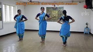 Behag Thillana choreographic session [upl. by Lsil501]