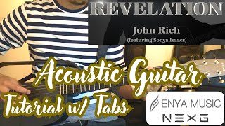 John Rich  Revelation Guitar Tutorial with Tabs [upl. by Fabi]