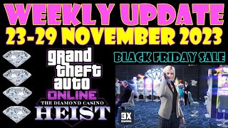 Weekly Update 2329 November 2023  GTA Online [upl. by Apple]