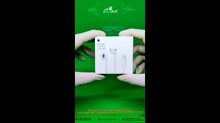 Apple Earpods With Lightning Connector 100 Authentic Apple Authorised Earphones1 Year Guarantee [upl. by Ainattirb]