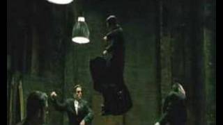 Matrix Reloaded  Intro Fight Scene  Three Agents [upl. by Leak718]