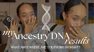 ANCESTRY DNA RESULTS  I was shockedblackhistorymonth [upl. by Jaquith]