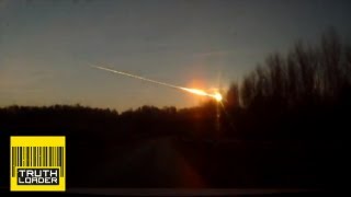 Meteor strike in Chelyabinsk Russia injures 500  amazing video shows explosion amp impact [upl. by Liebowitz]