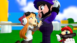 SMG3 ENDS Mario X Meggy [upl. by Hsiekal351]