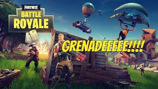 Fortnite Battle Royal IS THAT A GRENADE FUNNY MOMENTS [upl. by Dett880]