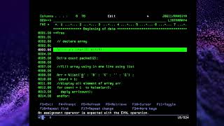 IBMi AS400 How do we use loop in RPGLE [upl. by Beitris]