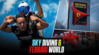 Facing my fears  Sky Diving amp World’s most adventurous Rides 😍 [upl. by Aehc]