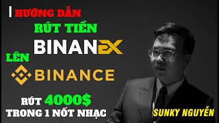 BINANEX  HƯỚNG DẪN RÚT TIỀN 4000 USDT TỪ BINANEX LÊN BINANCE  WEDEFI  REMITEX  POCINEX  ALITA [upl. by Mathilda]