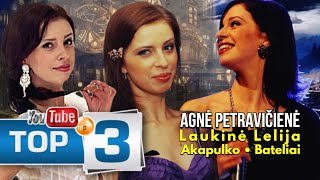 Agnė Petravičienė TOP3 Laukinė Lelija • Akapulko • Bateliai [upl. by Aissac]