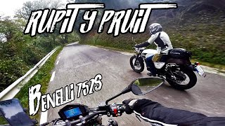 Ruta en moto  Rupit y Pruit  Benelli 752s  Orcal Sirio 125 [upl. by Dnomed]