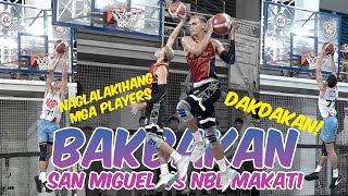 SAN MIGUEL VS MAKATI NBL NAG PAULAN NA SIYA FULL HIGHLIGHTS GAME [upl. by Akinnor]