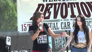 Davina in Sacramento at the Devotions Car Show 61012 [upl. by Nnylirehs]