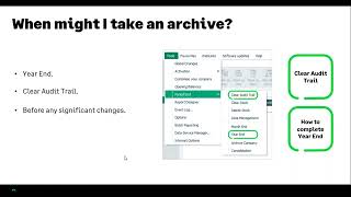 Sage 50 Accounts UK  Company Archives [upl. by Nolyar]