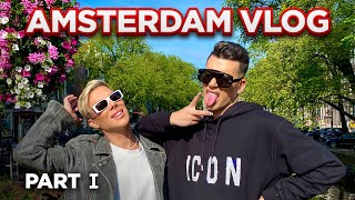 AMSTERDAM VLOG  PART 1 [upl. by Odnavres814]