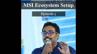 EP10 MSI Ecosystem Setup  Blogging [upl. by Erastatus]