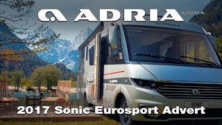 Adria Sonic Eurosport video advert [upl. by Ynnaffit]