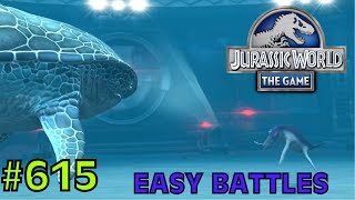 Easy Battles  Jurassic World The Game  EP 615 [upl. by Mahmud]