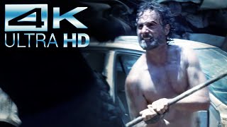 Rick Vs Jadis  4K Ultra HD Upscaling  The Walking Dead  8x7 [upl. by Enilauqcaj]