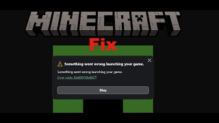 Fix Minecraft Launcher Error Code 0x800700d8 Something Went Wrong Launching Your Game On PC [upl. by Philo]