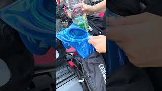 You need this Camelbak hack for your Hot Motorcycle trip [upl. by Ellord]