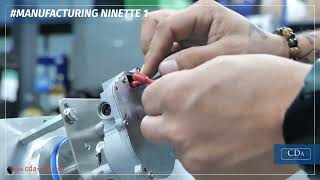 Ninette 1  Semiautomatic label applicator  CDA USA [upl. by Naujed]