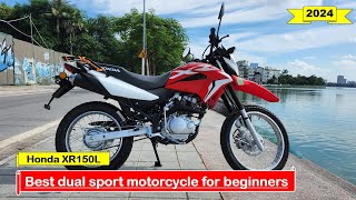 2024 Best dual sport motorcycle for beginners Honda XR150L [upl. by Emelun]