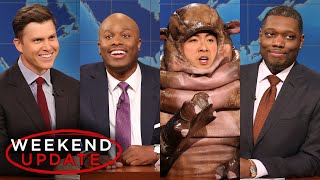 Weekend Update ft Bowen Yang and Devon Walker  SNL [upl. by Bevin817]