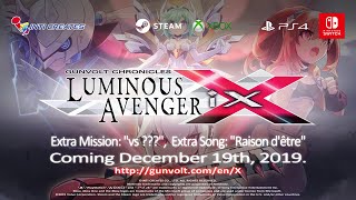 Gunvolt Chronicles Luminous Avenger iX  DLC Information [upl. by Samuella]