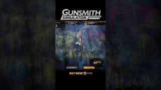 CUSTOMIZE M4 CARBINE  GUNSMITH SIMULATOR pov shorts gunsmithsimulator guns steam m4 [upl. by Waxler]