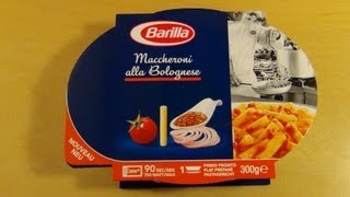 Barilla Maccheroni alla Bolognese [upl. by Ainitsirc]