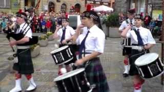 Regiment szkocki PipesampDrums  VII Dni Twierdzy Kłodzko 2012  5 Part [upl. by Elegna]