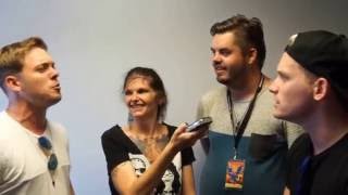 Set It Off Interview at Warped Tour Milwaukee  Rockwell Unscene [upl. by Schwartz]