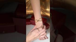 Меняем шелковую нить на браслете Cartier Trinity 🍁 [upl. by Evey120]