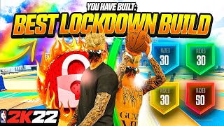 NEW BEST LOCKDOWN DEFENDER BUILD IN NBA 2K22 IS A DEMIGOD  NEXT GEN amp CURRENT GEN 2K22 [upl. by Gutow215]