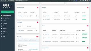 A Guided Tour of Lead Docket by Filevine [upl. by Meehahs]