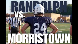 Randolph vs Morristown  Varsity Football 2024 [upl. by Nerual]