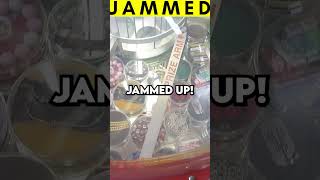 This Jammed ARCADE GAME Won SO MANY PRIZES vendingmachine arcade win [upl. by Nalyd]