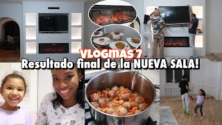 VLOGMAS 7🎅 ESTAMOS EN SHOCK😱 INCREÍBLE CAMBIO😳RESUTALDO FINAL DE LA NUEVA SALA🏡 BAILE💃🏻  7 Dic 2024 [upl. by Herrera]