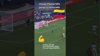 primer penalti que Venezuela tapa en una copaamerica futve 2024 manotengofe [upl. by Arodasi]