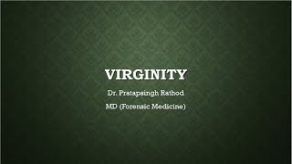 Virginity [upl. by Xonnel]